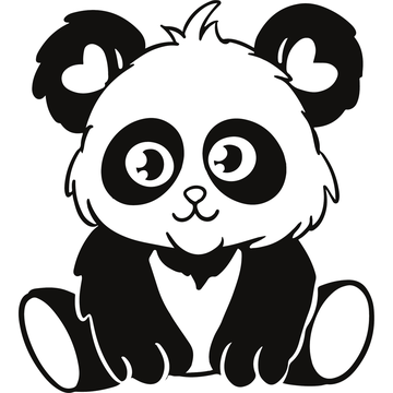 Desenho para colorir: Pandinho, o panda